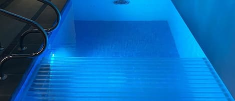Una piscina riscaldata