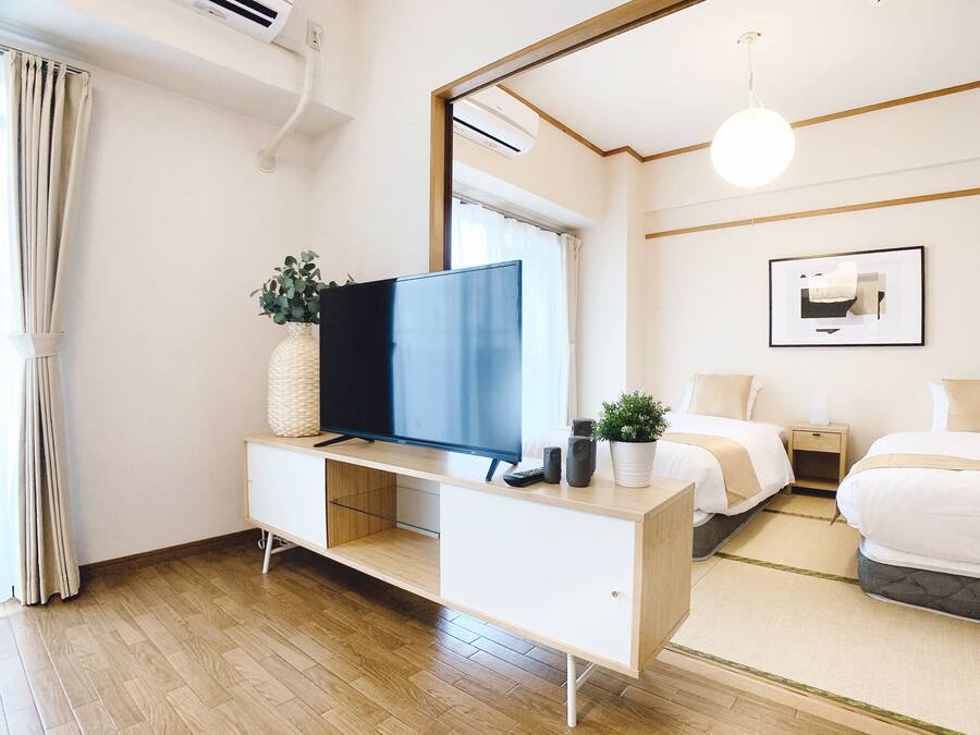 Apartamento, 3 quartos, sacada (303) | Área de estar | TV de tela plana