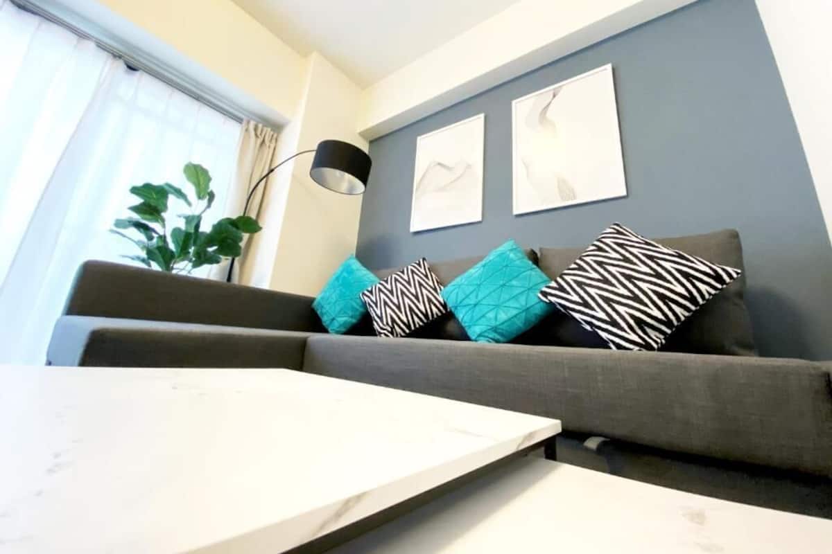Apartment, 3 Schlafzimmer, Balkon (504) | Wohnbereich
