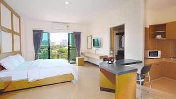 Superior King Room | Verdunkelungsvorhänge, kostenloses WLAN