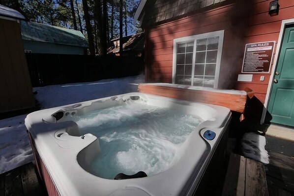 Unclassified image, 1 of 23, button - Original Tahoe Cabin Close to Heavenly - Hot Tub! (South Lake Tahoe)