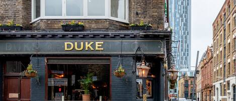 Fassade der Unterkunft