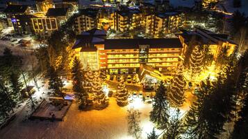 Majoituspaikan julkisivu