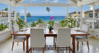 Direkt am Strand 2-Zimmer-Wohnung mit herrlichem Blick auf das Karibische Meer.