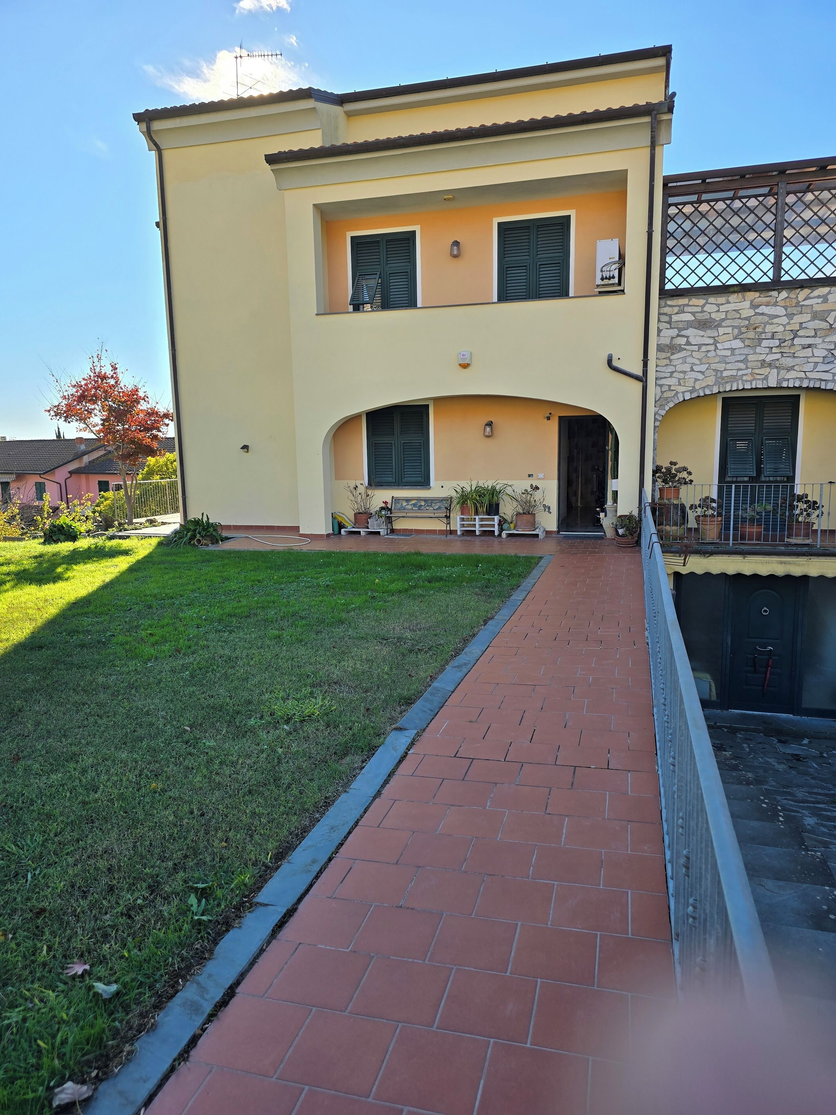 Voorkant van accommodatie