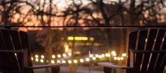 *The Blue Ridge* Container Home-Hot Tub | Fire Pit