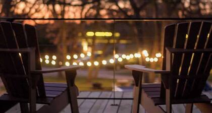 *The Blue Ridge* Container Home-Hot Tub | Fire Pit