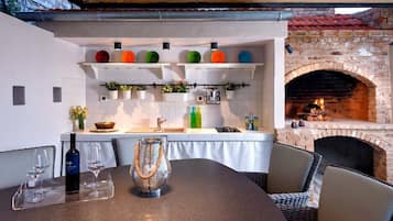 Aire de pique-nique/barbecue