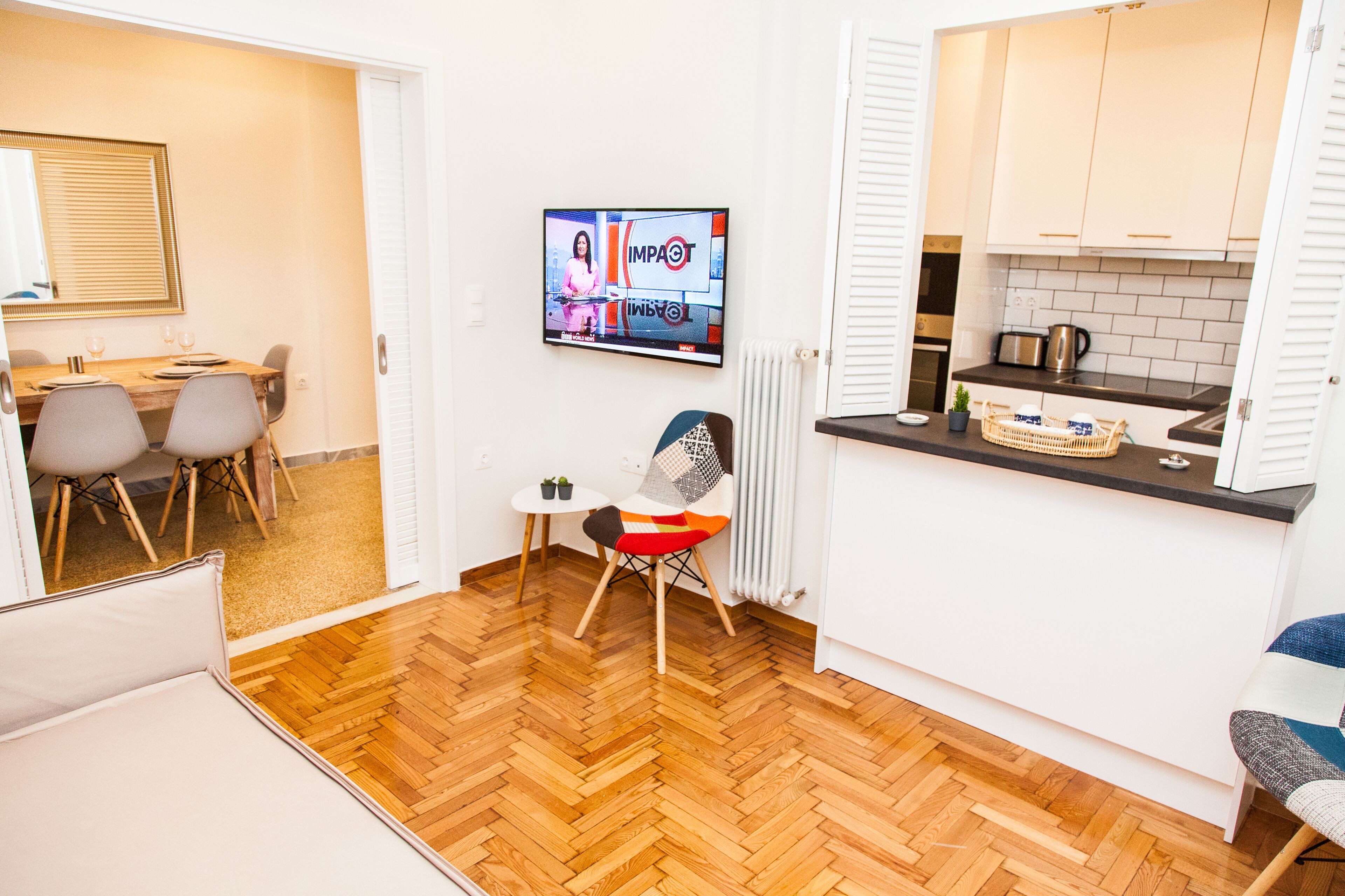 Apartment, 1 Bedroom | Living room