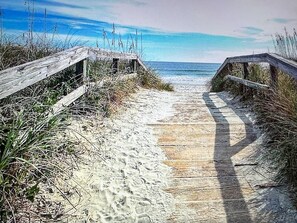 Beach nearby
