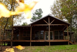 Exterior - Cozy Riverfront Cabin in the Ouachita Forest! (Hodgen)