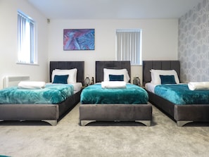 3 bedrooms, individually decorated, individually furnished