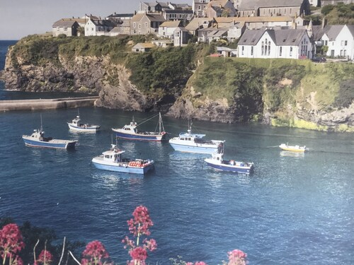 Port Isaac Dog Friendly Apartment avec vue sur la mer