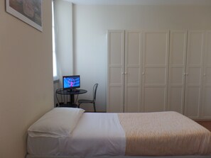 Laptop workspace, rollaway beds, free WiFi, bed sheets