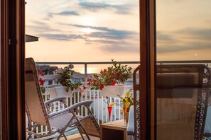 Junior Suite, Sea View | Balcony view