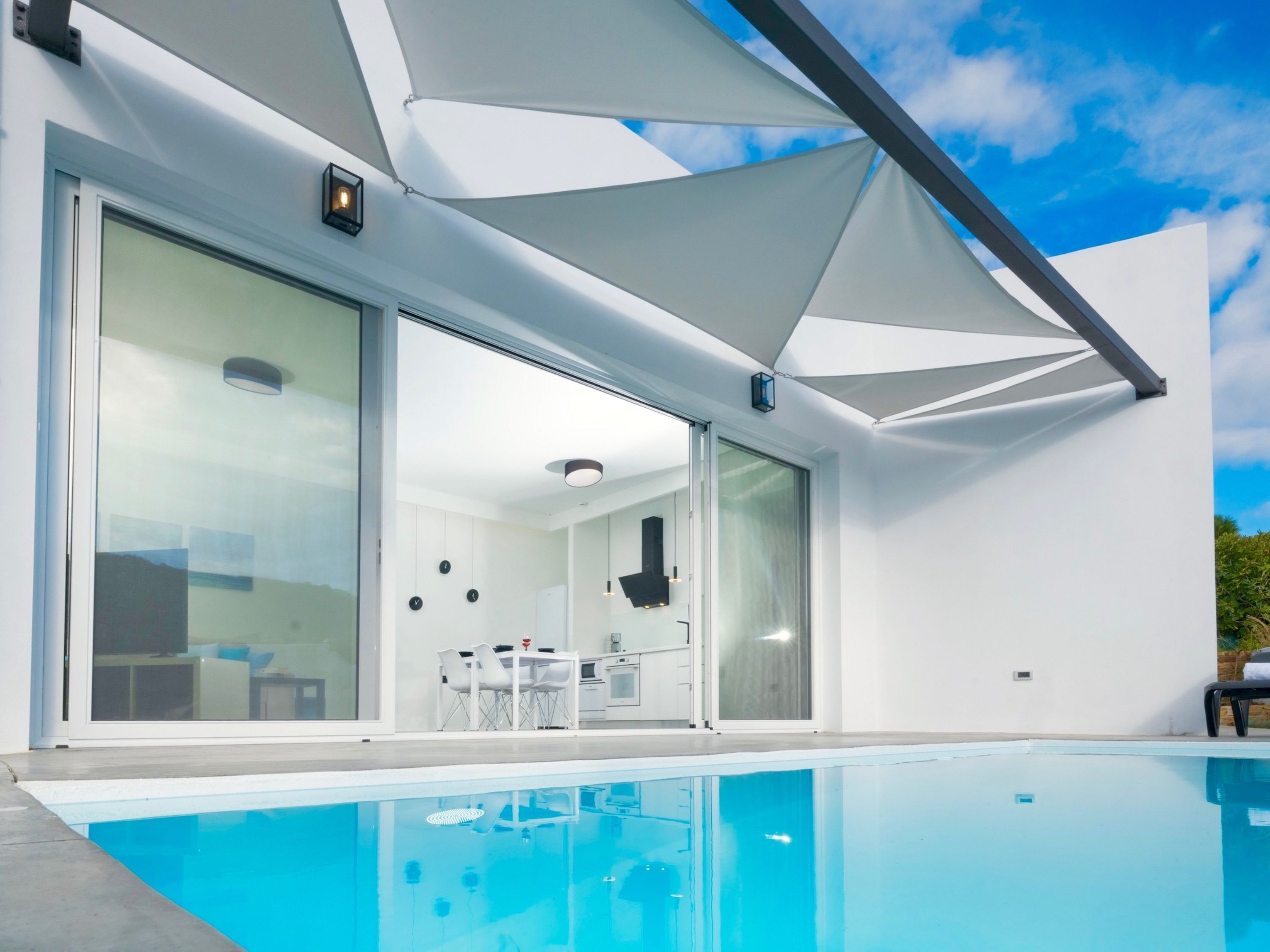 Majoituspaikan julkisivu