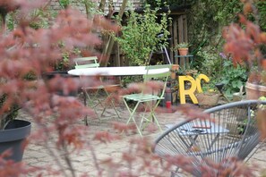 Honeymoon Loft | Terrace/patio - La Maison Au Fil du Temps (Pont-Remy)