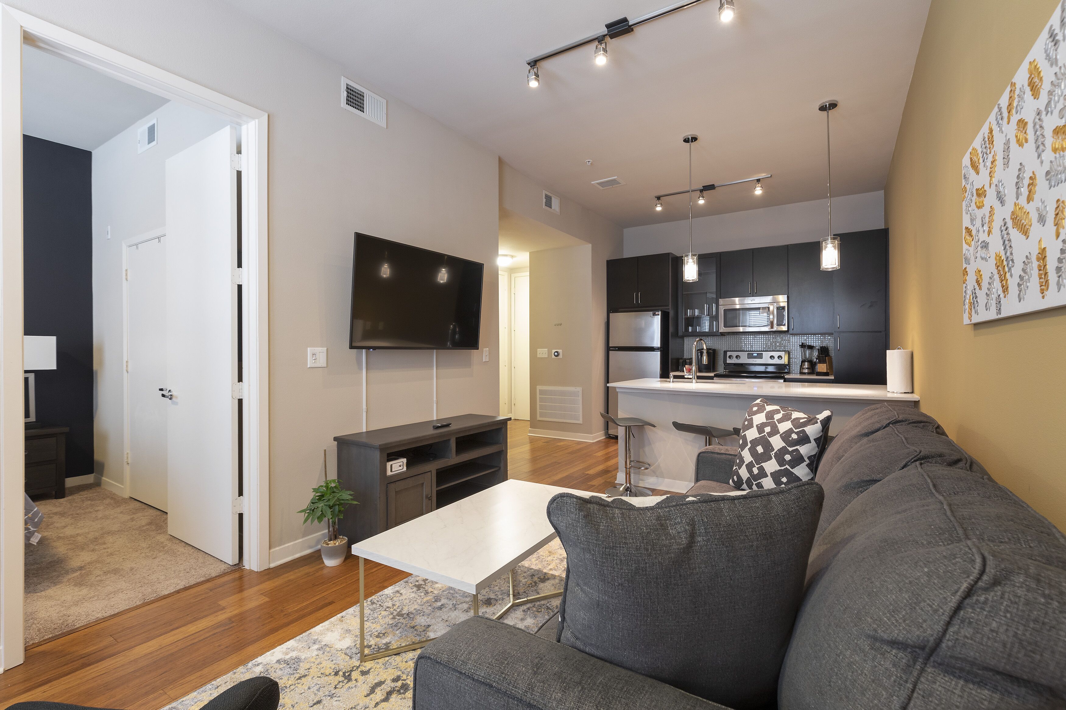 Executive Condo | Living area | TV