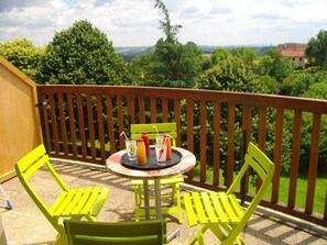 Vue depuis le balcon