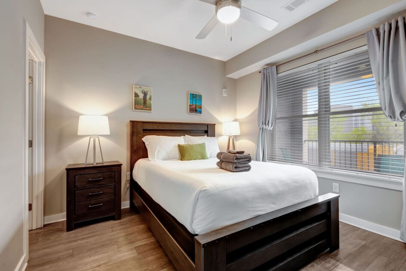 2 bedrooms, iron/ironing board, travel crib, WiFi