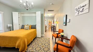 1 dormitori, planxa i posts de planxar, wifi gratuïta i roba de llit