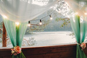 Área de bodas al aire libre