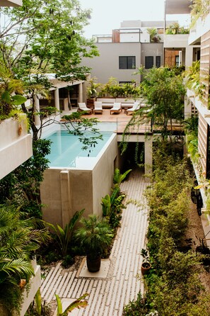 Pool - Boho Haven in Tulum. Amazing spot for Digital Workers with high speed internet. (Tulum)