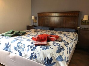 2 slaapkamers, een strijkplank/strijkijzer, reisbedje, gratis wifi