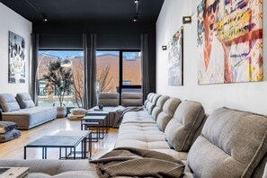 Smart TV, foosball, offices