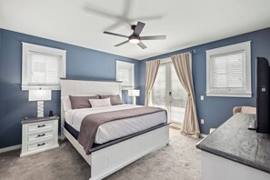 4 chambres, fer et planche à repasser, accès au Wi-Fi (inclus)