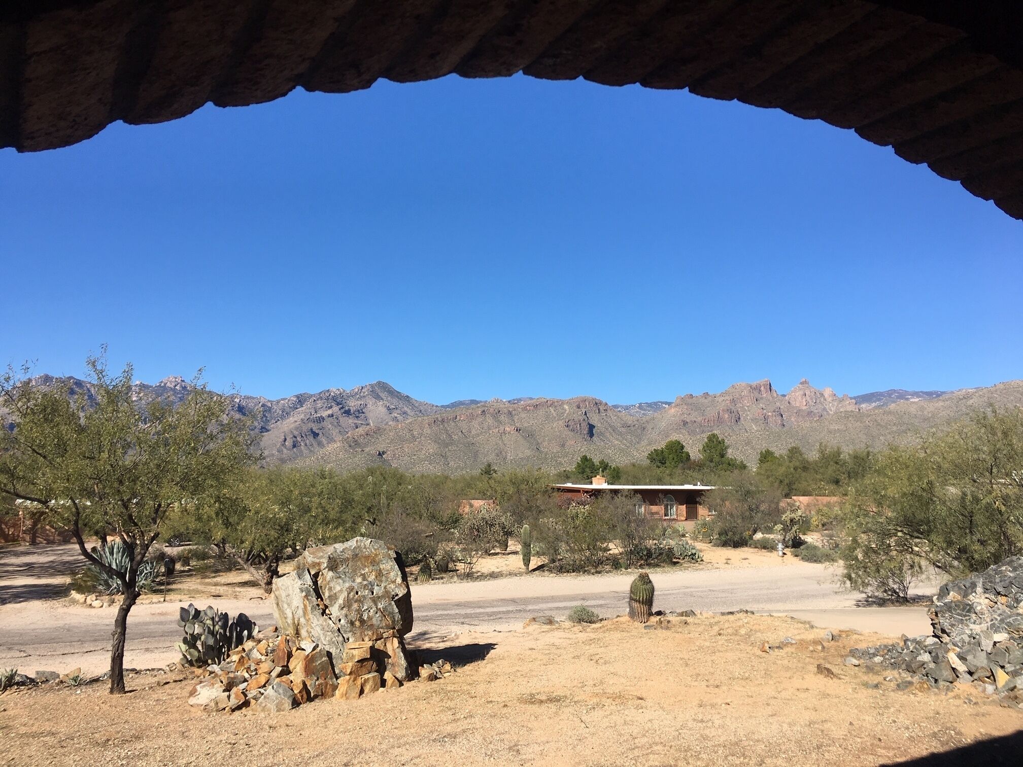 Sun-kissed foothills home with stunning mountain views and heated pool.