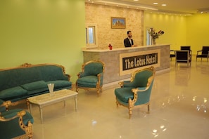 Sala de estar en el lobby