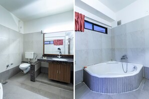 淋浴设施、免费洗浴用品、毛巾