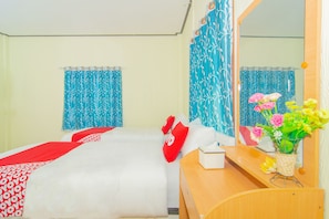 Standaard Twin kamer | Een bureau, gratis wifi