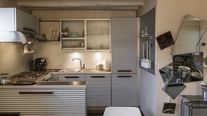 Private kitchen - Arena Deluxe - Duplex apartment with Arena view (Verona)