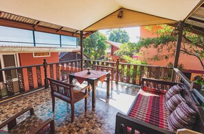 Chambre supérieure double | Façade de l’hébergement 