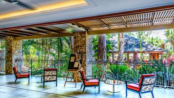 Apartamento superluxo (in Sea Temple Palm Cove) | Terraço/pátio