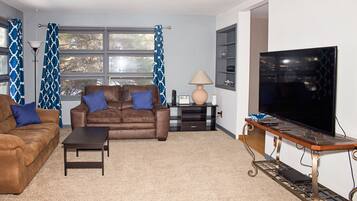 Smart TV, video games, DVD player