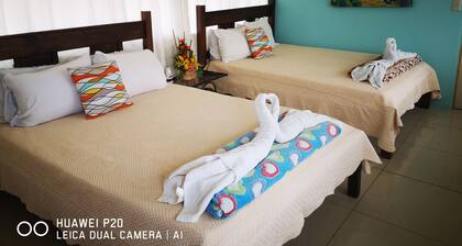 Hospedaje la Galerie, Villas con aire acondicionado, piscina al aire libre,