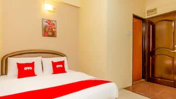 Standard-dobbeltværelse | Skrivebord, gratis Wi-Fi, sengetøj