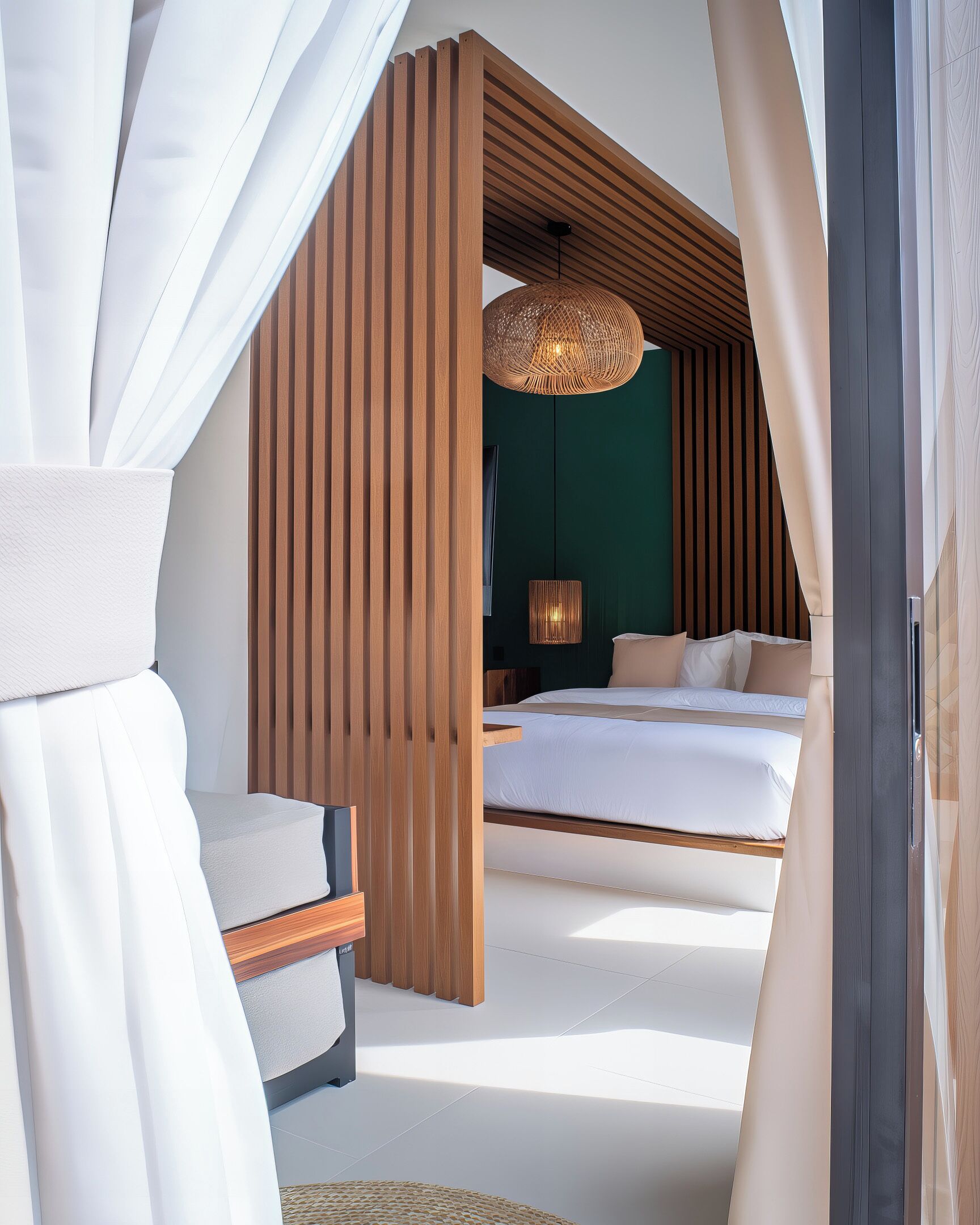 Villa | Minibar, caja de seguridad en la habitación y decoración personalizada 