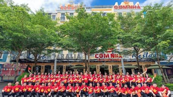 Fassade der Unterkunft