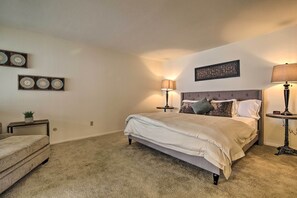 3 Schlafzimmer, laptopgeeigneter Arbeitsplatz, Bügeleisen/Bügelbrett