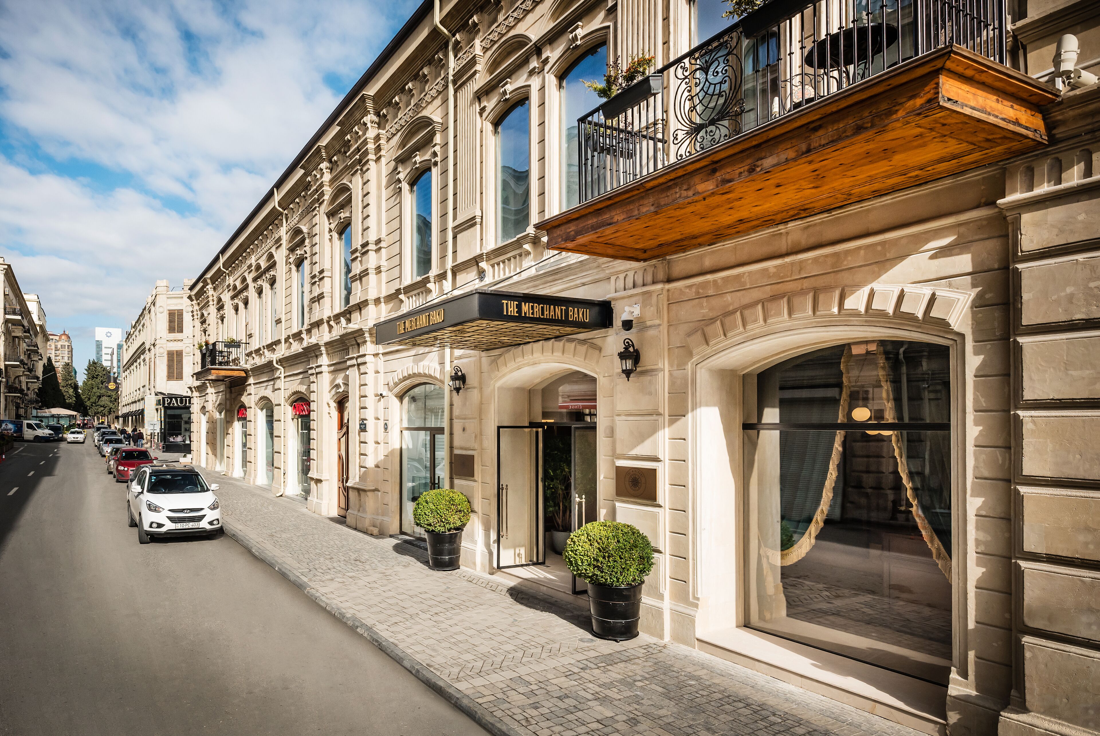 Façade de l’hébergement