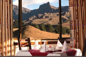 Blick von der Unterkunft