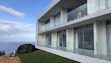 A szálláshely homlokzata