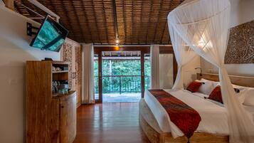 2 habitaciones, ropa de cama de alta calidad y minibar