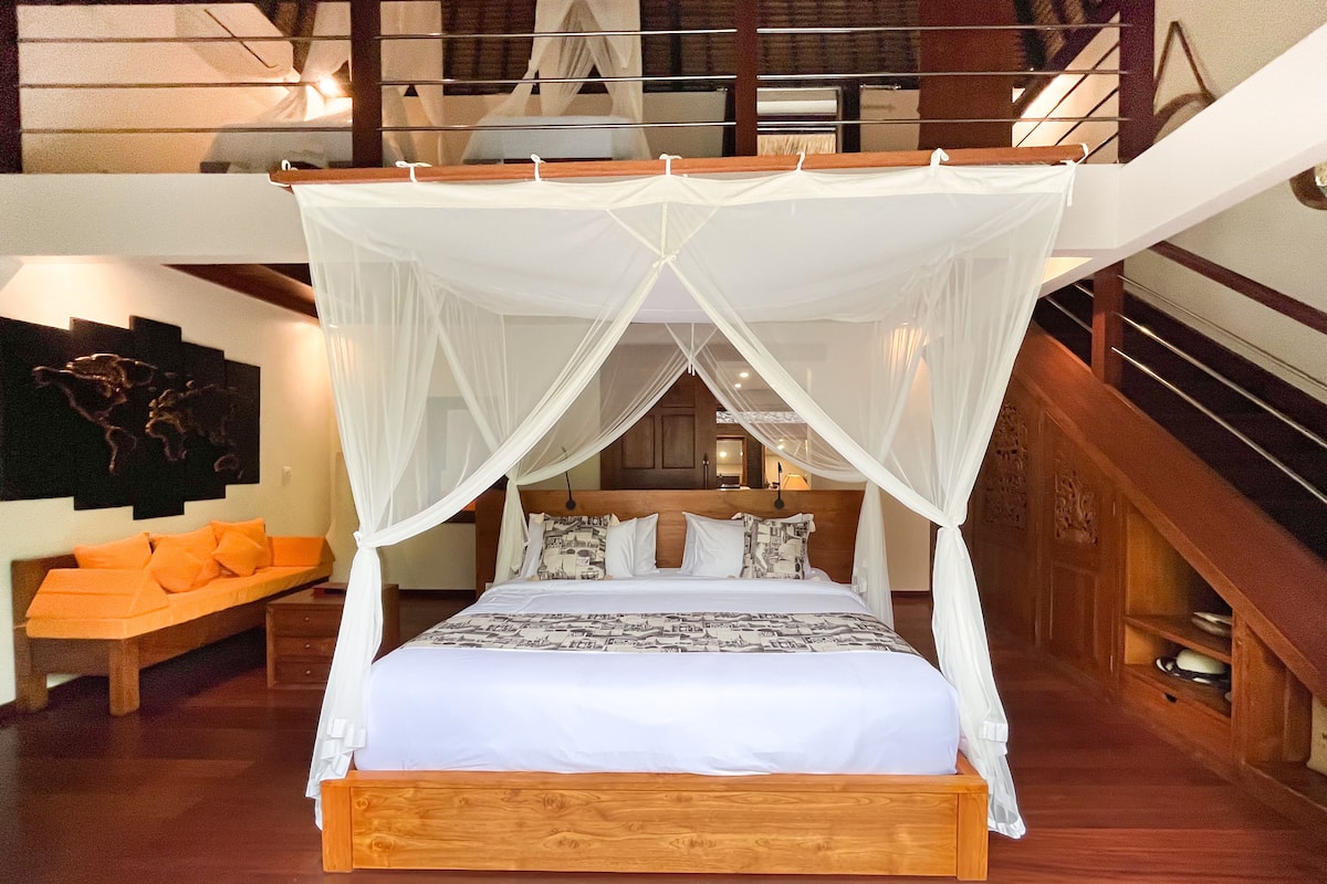 Sarasvati | 2 camere, biancheria da letto di alta qualità, minibar