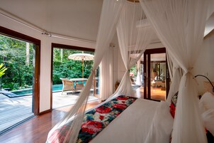 Villa Rama and Sita | Premium bedding, minibar, in-room safe, individually decorated