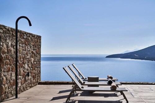 Fühle das endlose Blau!